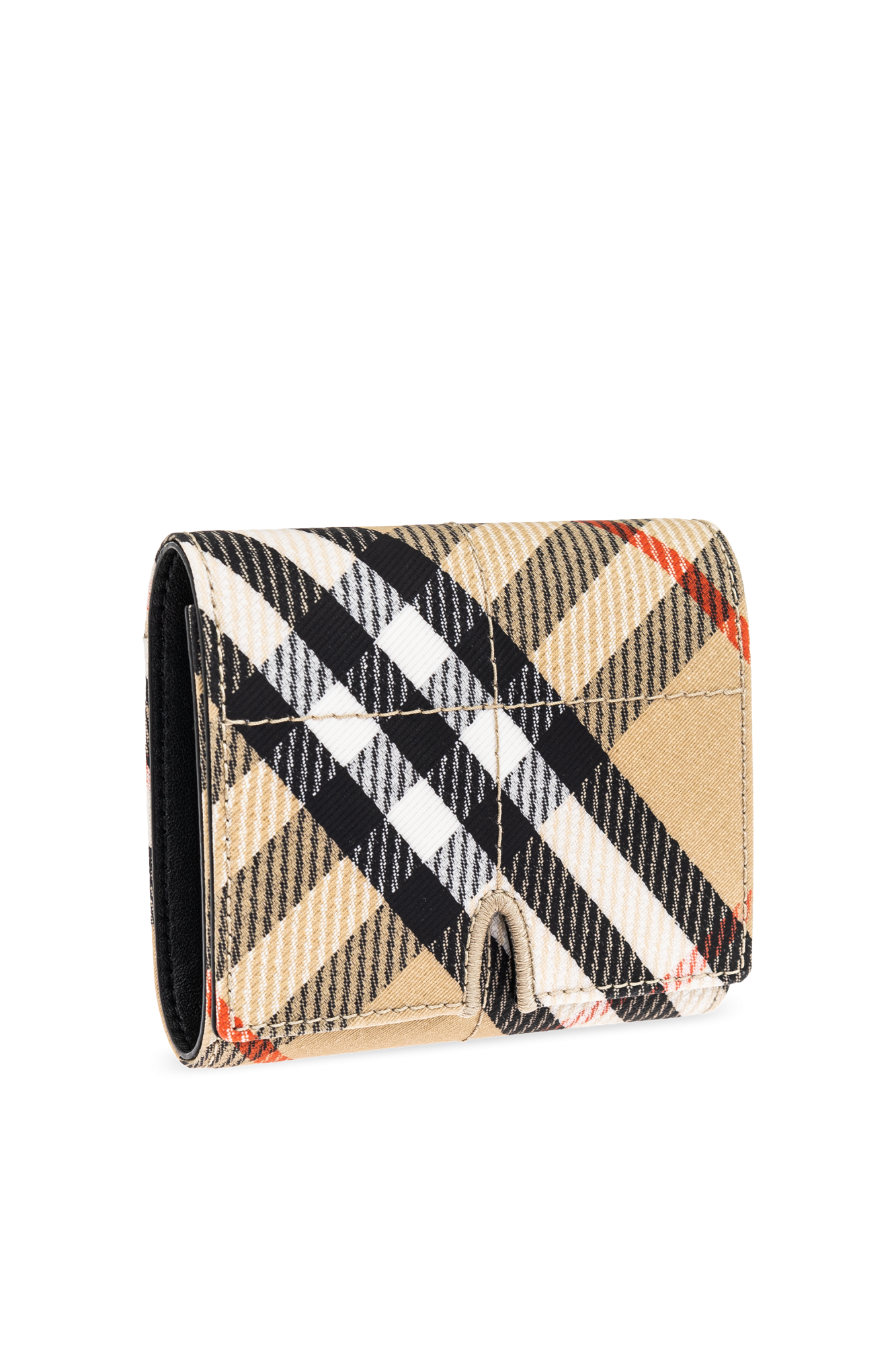 Burberry Wallet with plaid pattern | Women's Accessories
